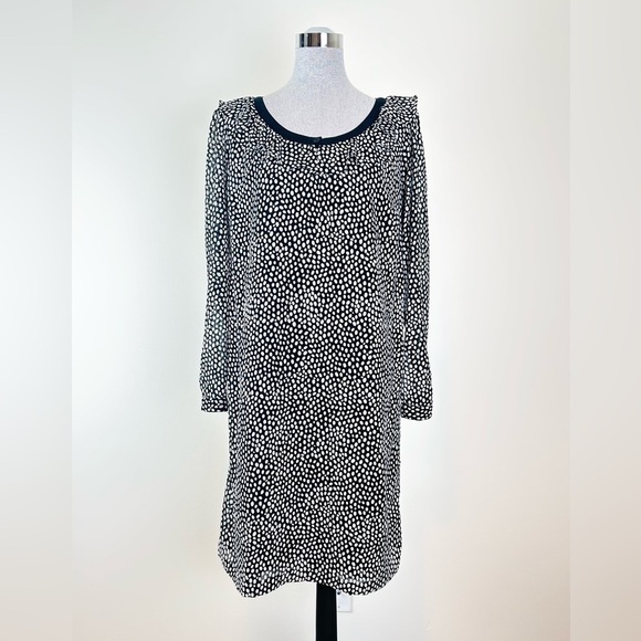 Hanae Mori Vintage Polka Dot Cocktail Dress - Picture 1 of 16